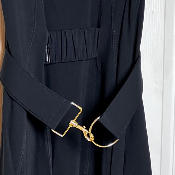 Stella McCartney Long Black Belted Gown Pictured in Allure Magazine - Picture 8 of 12